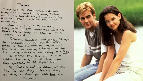 Katie Holmes despide a James Van Der Beek con emotivo mensaje: “Es amado”