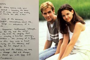 Katie Holmes despide a James Van Der Beek con emotivo mensaje: “Es amado”