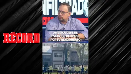 AMÉRICA DEBE DE ESTAR PREOCUPADO POR SU RENDIMIENTO
