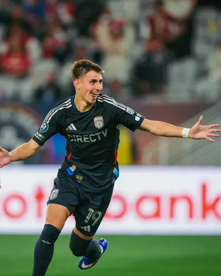 David Vázquez celebra gol con San Diego FC ante Toluca | X: @sandiegofc