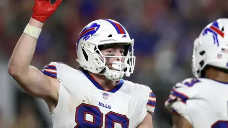 Buffalo Bills extienden contrato de Dawson Knox hasta el 2028