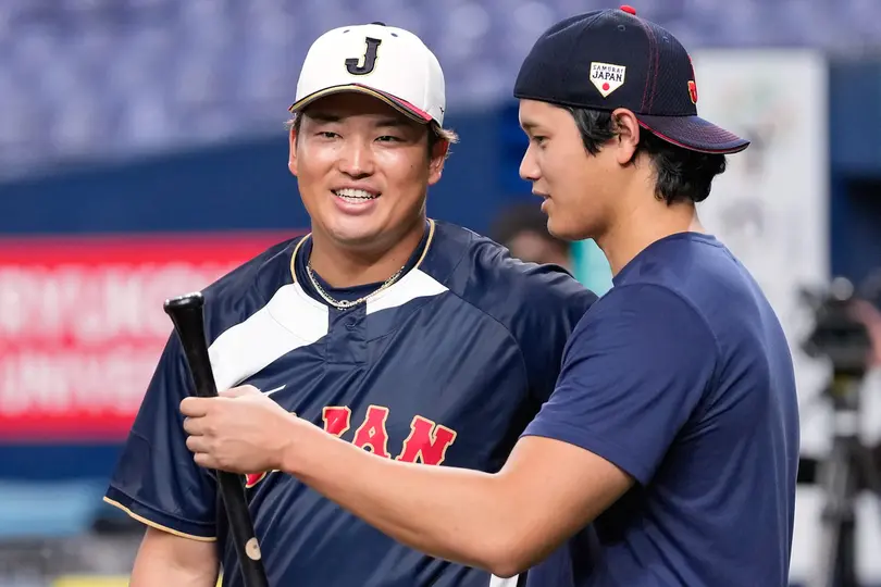 Ohtani y Murakami en el Clásico Mundial I AP
