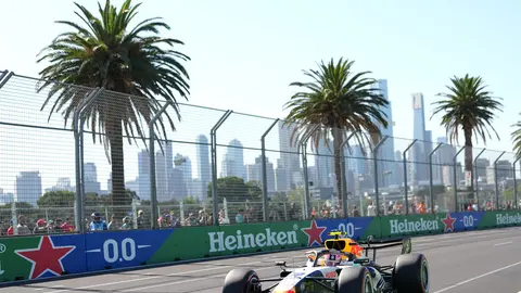 Liam Lawson en el GP de Australia | AP