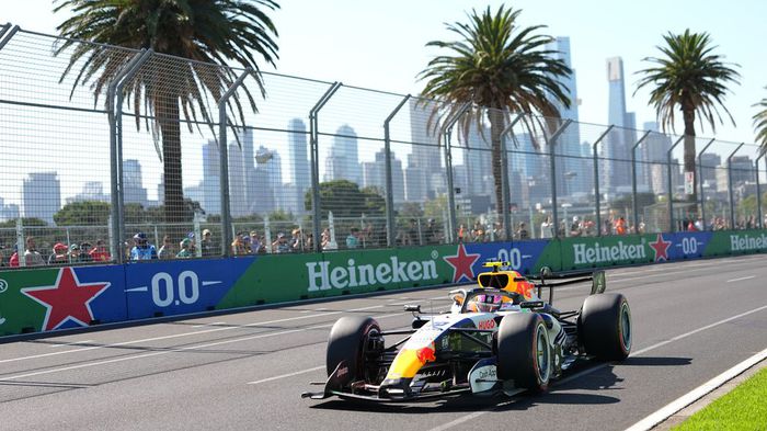 Liam Lawson en el GP de Australia | AP