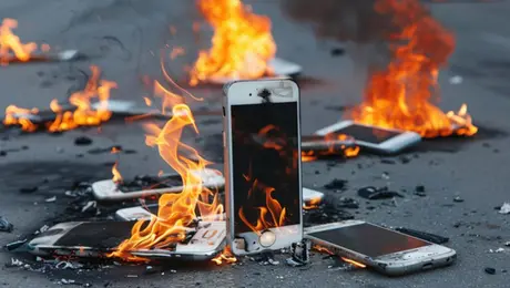 Batería inflada, calor y olor raro: señales de que tu celular podría explotar