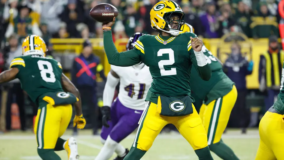 Malik Willis en un partido de Packers | AP
