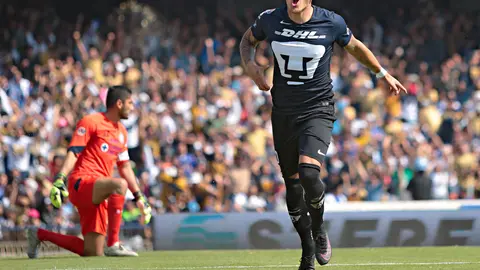 Nicolás Castillo con Pumas en el Clausura 2017 | IMAGO7