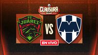 EN VIVO Y EN DIRECTO: FC JUÁREZ VS MONTERREY | RÉCORD