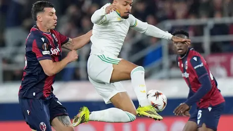 Bologna y Roma empatan en la Europa League y dejan todo para la vuelta