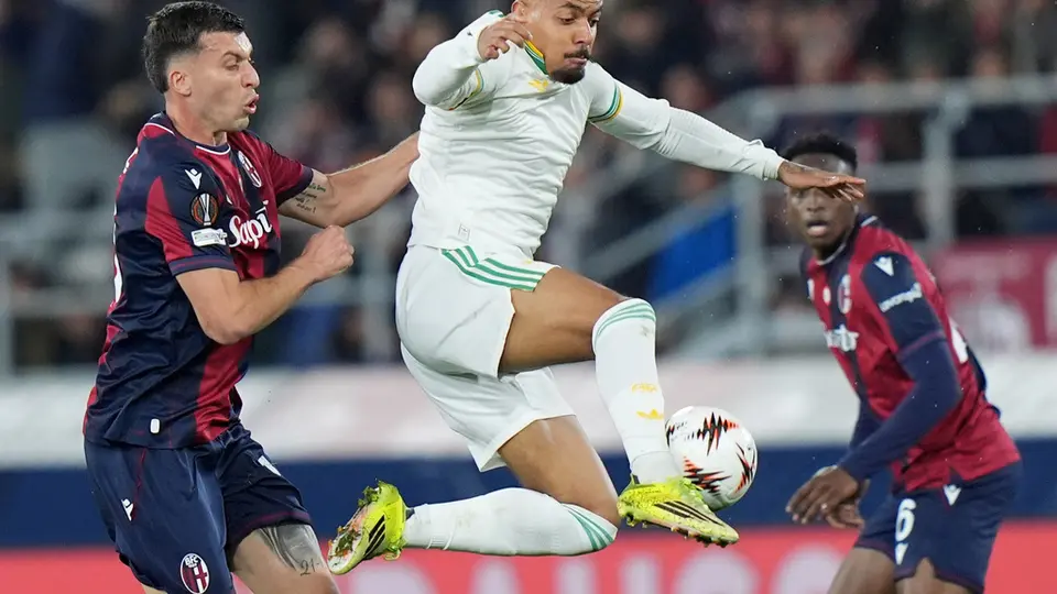 Bologna vs. Roma, partido de Octavos de Final de la Europa League l AP