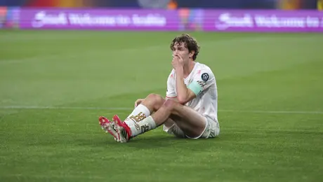 ¿Marcel Ruiz vuelve a lesionarse? El volante encendió las alarmas nuevamente
