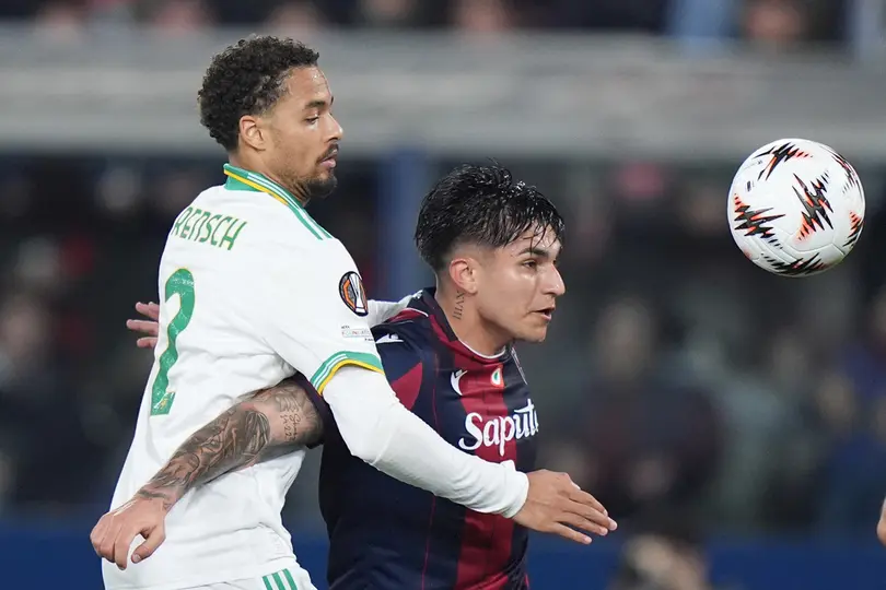 Bologna vs. Roma, partido de Octavos de Final de la Europa League l AP