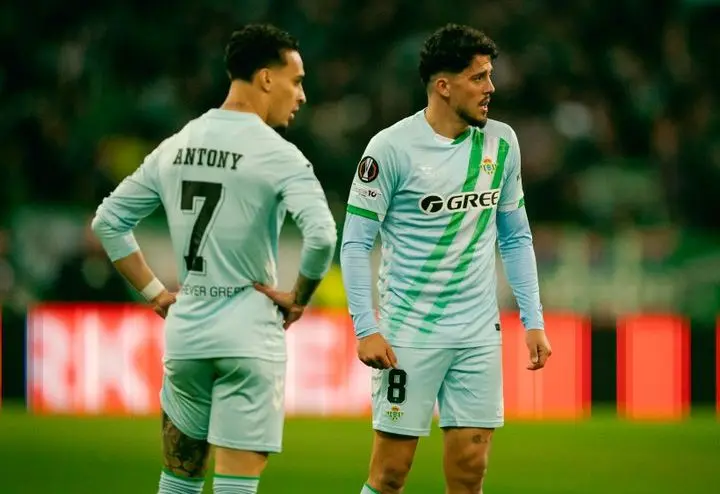 Betis perdió 1-0 contra Panathinaikos en la ida de los Octavos e Final de la Europa League | AP