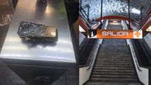 Hombre cae y muere en el Metro CDMX, luego de que explotó su celular