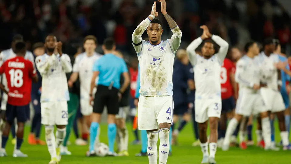 Aston Villa vs. Lili compromiso de la Europa League l AP