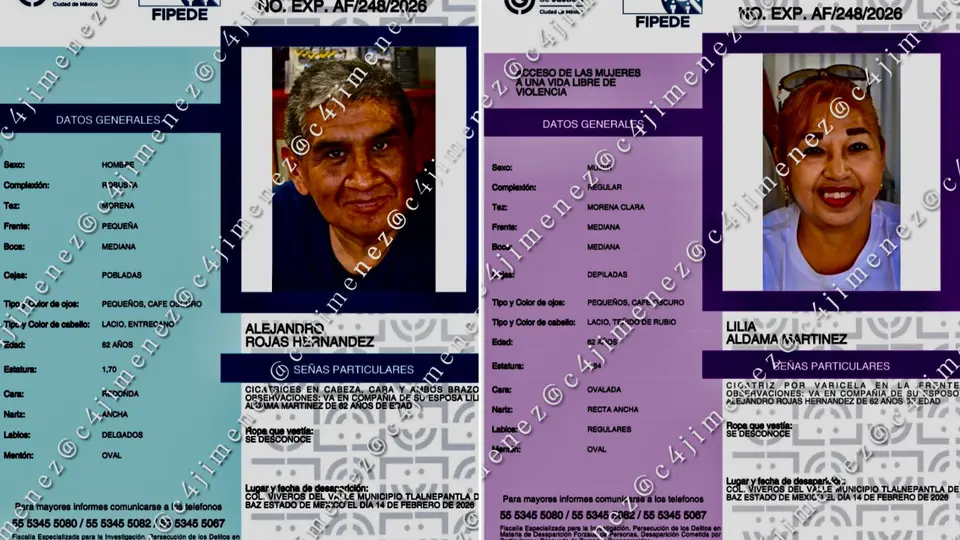 Alejandro y Lilia habían sido reportados como desaparecidos desde el 14 de febrero. / @c4jimenez