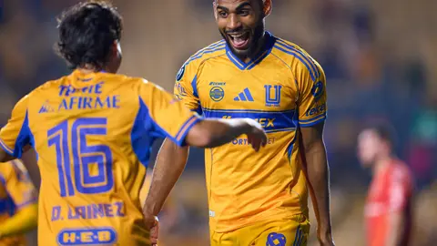 Diego Laínez y Joaquim con Tigres en la Liga de Campeones de la CONCACAF | MEXSPORT