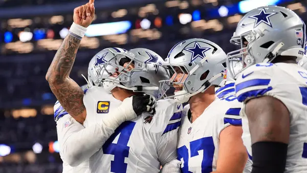 Dallas Cowboys: los 5 partidos imperdibles de los Vaqueros en 2026