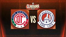 ¿Cuándo y dónde ver el Toluca vs Atlético San Luis de la Jornada 14?