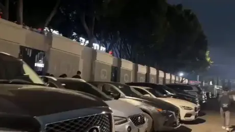 Estacionamiento del Estadio Banorte con afluencia a pesar de altos precios