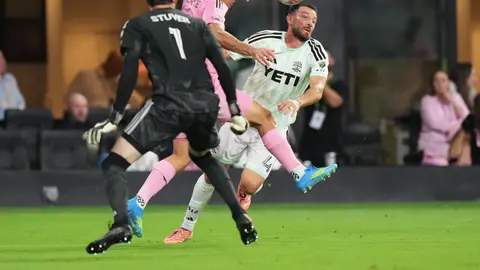 Germán Berterame con Inter de Miami I AP