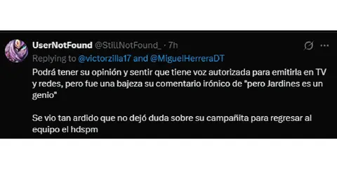 Comentarios en X l CAPTURA