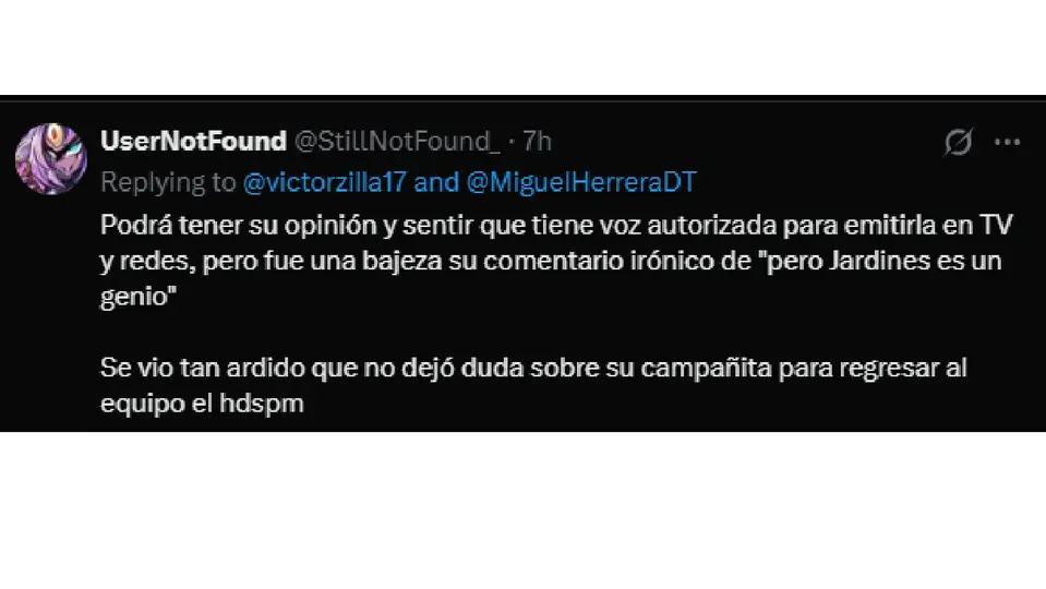 Comentarios en X l CAPTURA
