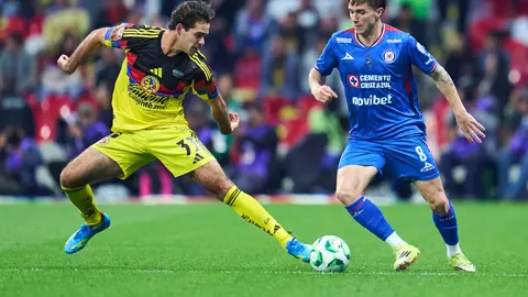 América y Cruz Azul empatan en el primer Clásico Joven del Estadio Banorte