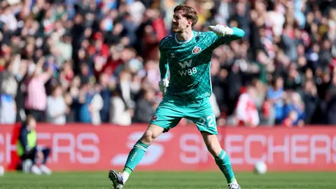 Robin Roefs, portero del Sunderland I AP