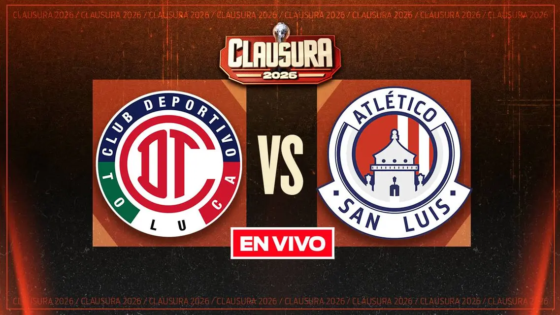 Toluca vs Atlético San Luis LIGA MX Clausura 2026 Jornada 14