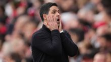 Mikel Arteta en la derrota de Arsenal en la Premier League | AP