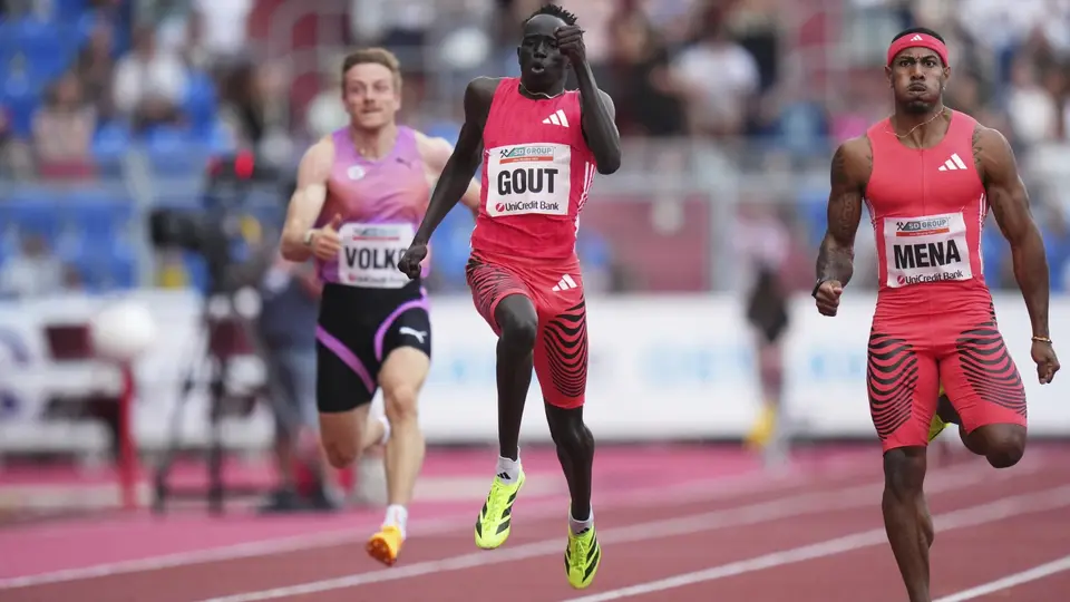 Gout Gout en durante el Golden Spike en 2025 | AP