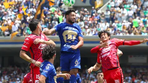 Tiro de esquina en el Pumas vs Mazatlán del Clausura 2026 de la Liga MX I Gina