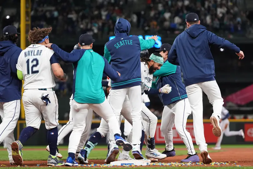Mariners celebra la victoria ante Houston I AP