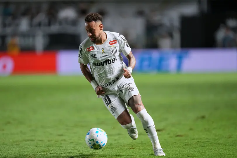 Neymar Jr. jugando con Santos FC l AP