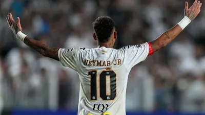 ¡No se quiere quedar fuera! Neymar apunta al Mundial con una racha de buenas actuaciones con Santos