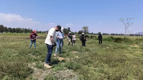 Colectivos señalaron que se trata de un sitio de alto interés forense, por lo que pidieron una intervención más profunda/Colectivo Hasta Encontrarles CDMX
