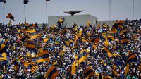 Fiesta auriazul: Recibimiento de Pumas se sale de control en San Luis