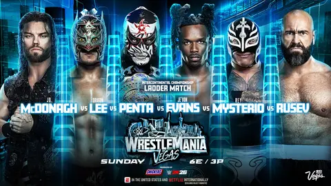 Penta defendió en WrestleMania ante cinco rivales más | wwe.com