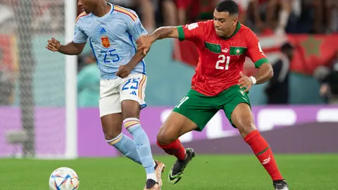 Ansu Fati con la Selección de España en la Copa del Mundo Qatar 2022 | MEXSPORT