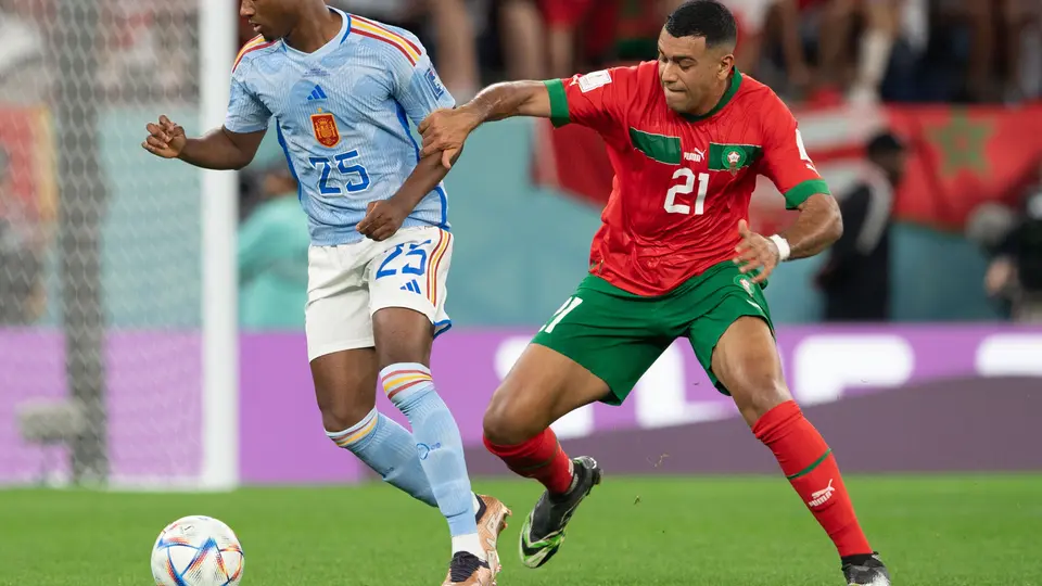 Ansu Fati con la Selección de España en la Copa del Mundo Qatar 2022 | MEXSPORT