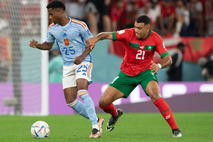 Ansu Fati con la Selección de España en la Copa del Mundo Qatar 2022 | MEXSPORT