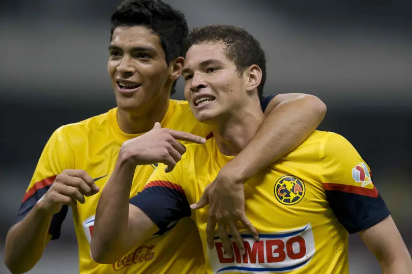 Raúl Jiménez como jugador de América en 2012 | MEXSPORT