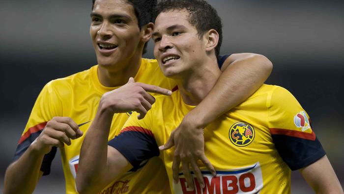 Raúl Jiménez como jugador de América en 2012 | MEXSPORT