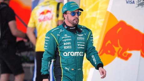 Fernando Alonso en el Gran Premio de Miami | AP