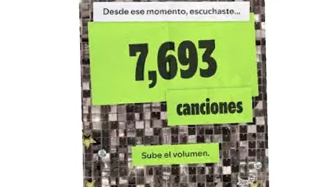 “Tu Fiesta del Año” incluye listas automáticas, estadísticas históricas y tarjetas interactivas sobre hábitos de escucha./ Spotify