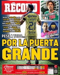 Portada RÉCORD 12 de mayo de 2026