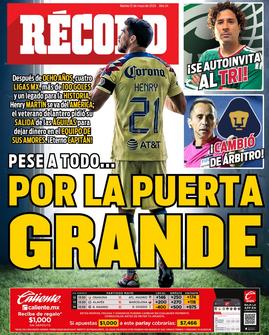 Portada RÉCORD 12 de mayo de 2026