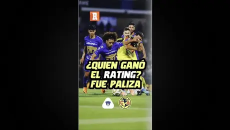 Tremenda audiencia de TV para el Pumas vs América: ¿QUIÉN GANÓ EL RATING en el Clásico Capitalino?