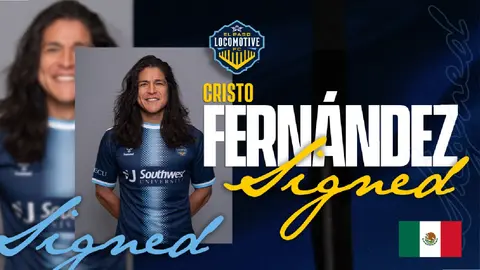 Cristo Fernández firmó con el equipo de segunda división | x @eplocomotivefc